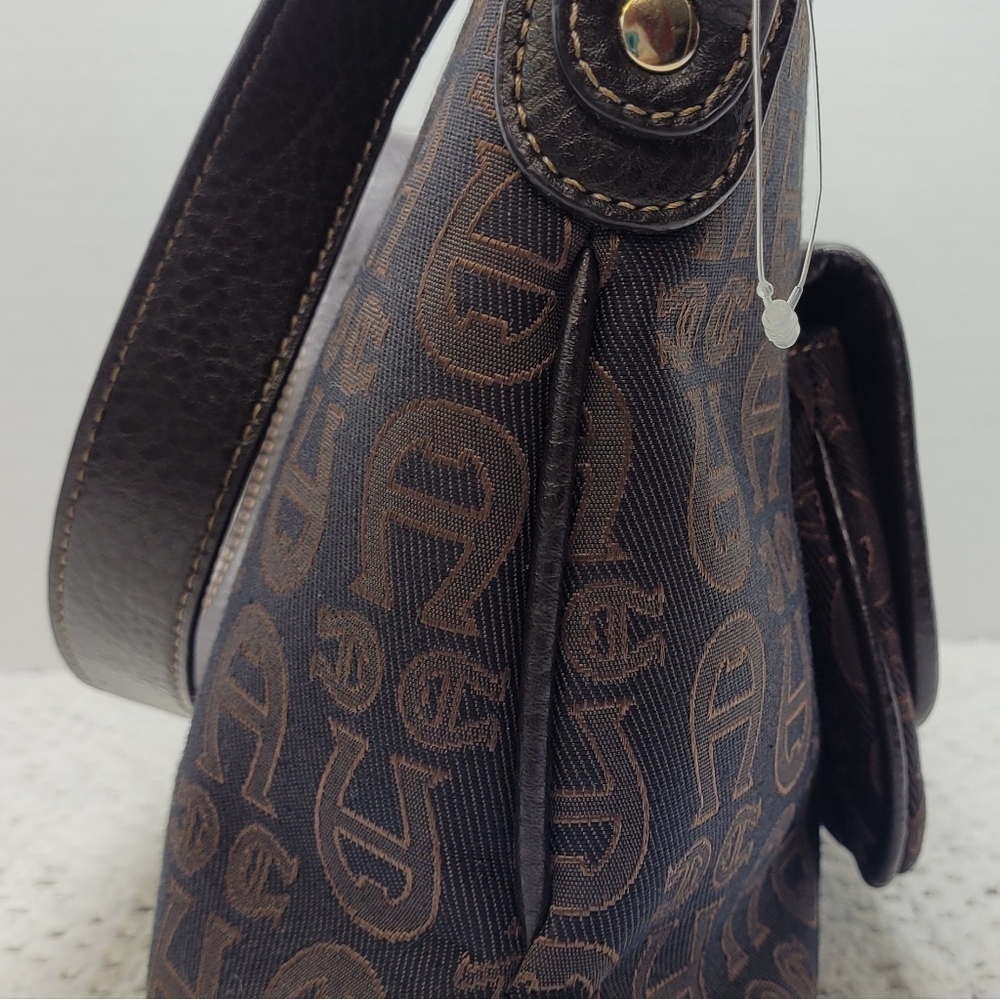 ETIENNE AIGNER BROWN PURSE EUC - Picture 4 of 13